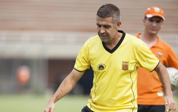 Andrés Orozco se entrena todos los días a fondo. Quiere dar ejemplo con liderazgo. Foto edwin bustamante