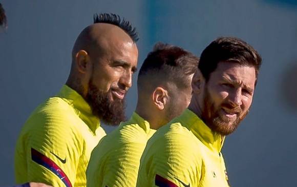 Lionel Messi arremetió contra Eric Abidal tras las declaraciones en contra del camerino azulgrana. FOTO EFE