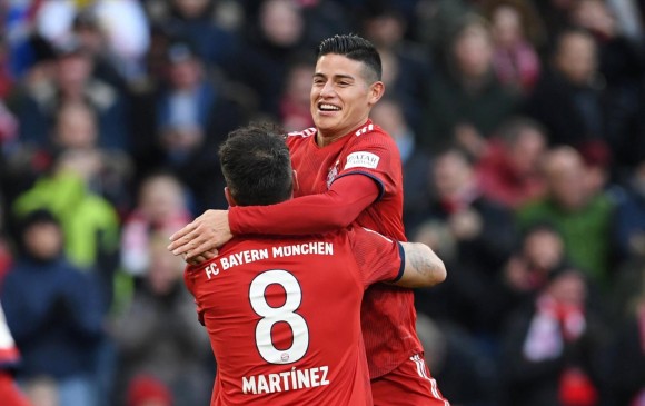 El Bayern de Múnich alcanzó al Dortmund en la Bundesliga tras golear al Borussia Mönchengladbach por 1-5. FOTO REUTERS
