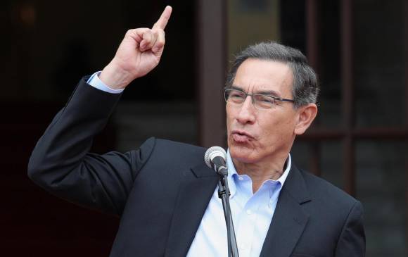 Desde marzo de 2018, Martín Vizcarra es presidente del Perú, en reemplazo del destituido Pedro Pablo Kuczynski. FOTO EFE