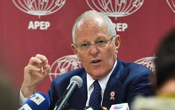 Kuczynski tendrá en su mandato el desafío de gobernar con un Congreso controlado por la oposición fujimorista. FOTO afp