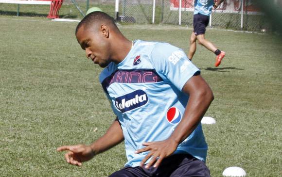 Luis Mosquera entrenó ayer en Pilsen. FOTO donaldo zuluaga