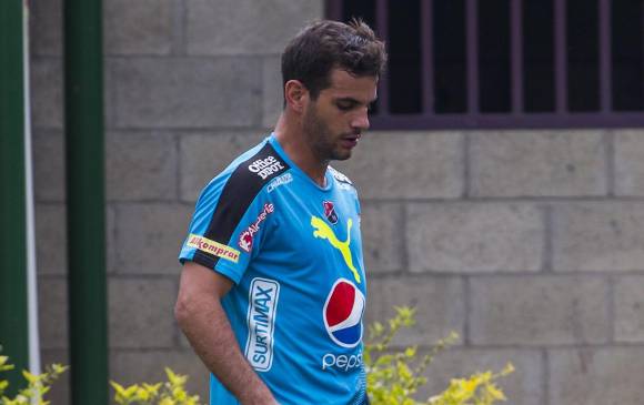 Valentín Viola, delantero argentino, último refuerzo del Independiente Medellín para el 2017. FOTO julio césar herrera