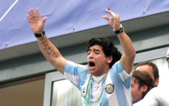 Diego Maradona falleció este miércoles a los 60 años. FOTO EFE