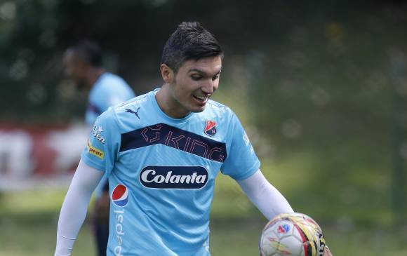 Daniel Torres es el que más minutos ha jugado con el DIM (1.518) en 17 partidos. Viene de hacer el gol (penalti) del empate 1-1 con Alianza Petrolera. FOTO Juan Antonio Sánchez
