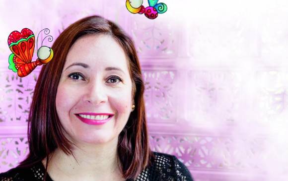 También fue ilustradora en los mugs de vajillas Corona, galletas Greco, Editorial Colina y del alumbrado navideño de EPM (2004). FOTO Mario Valencia