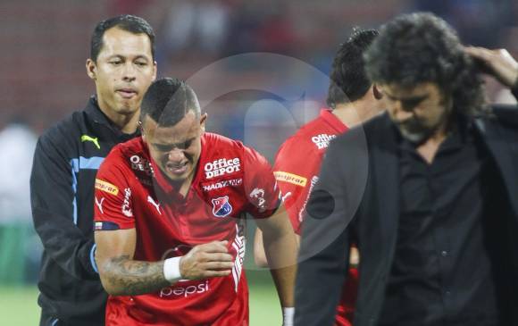 Leonardo Castro fue la primera baja que tuvo que sortear el técnico Leonel Álvarez. FOTO Robinson Sáenz 