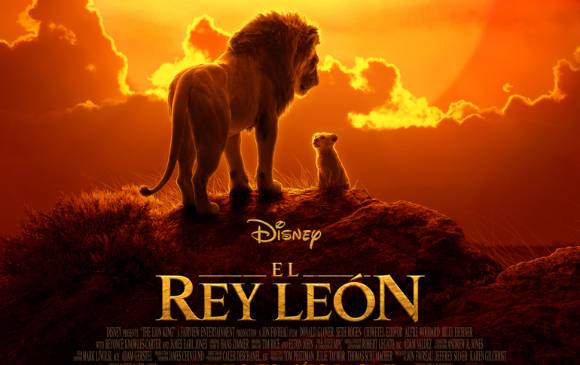 Afiche de la cinta El Rey León, que se estrenará en Colombia el 18 de julio de este año. CORTESÍA cinecolorfilms.com