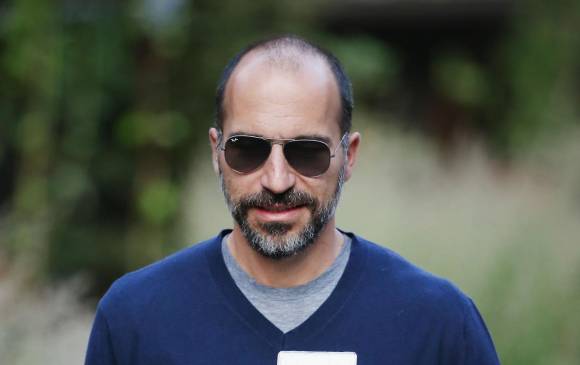 Dara Khosrowshahi, nuevo presidente de Uber. FOTO AFP