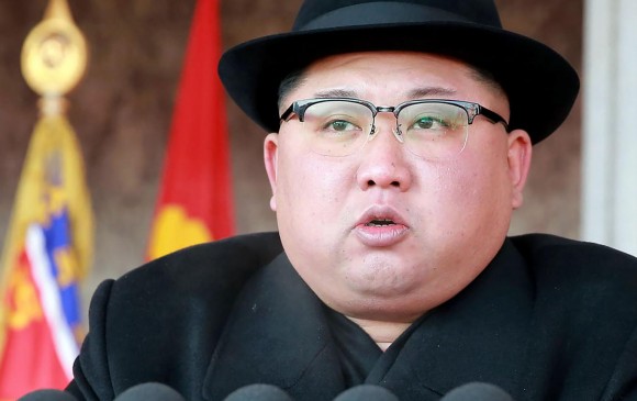 Kim Jong Un, mandatario de Corea del Norte. FOTO AFP