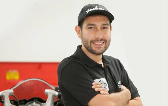 Rodrigo Rodríguez viajará en septiembre a la India para la competencia. FOTO cortesía auteco