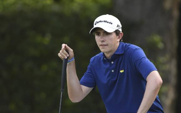 Nicolás Echavarría, de 22 años, es uno de los jóvenes de proyección del golf nacional. FOTO cortesía-pga latinoamérica