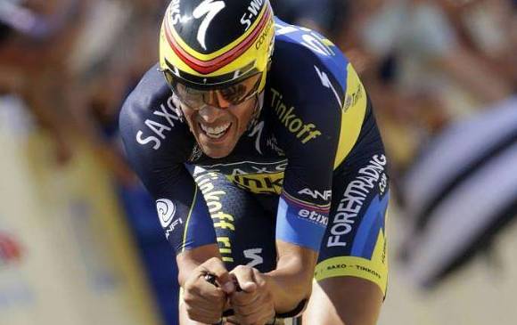 Alberto Contador busca subirse al trono de la competencia conocida como Ruta del Sol, en la que fue campeón en los últimos tres años. Alejandro Valverde, ausente por estar en Omán. FOTO reuters