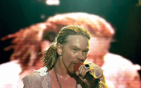 Axl Rose reemplazará a Brian Johnson en la gira de AC/DC, aunque no se sabe si será su vocalista permanente. FOTOs ARCHIVO.