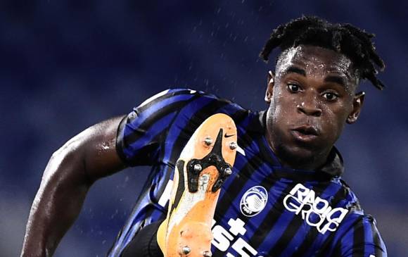 Duván Zapata, listo para el llamado de la Selección. FOTO AFP