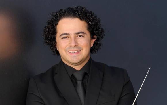 Con solo un año trabajando en la Filarmónica de Los Ángeles ya Juan Felipe dirigirá a la orquesta principal este miércoles. FOTO Cortesía
