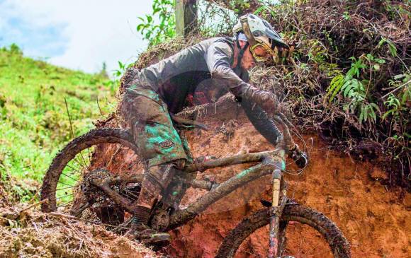 El trazado con subidas y bajadas del Adventure Bosi Camp fue el deleite de los participantes de la Copa. FOTO Santiago Mesa