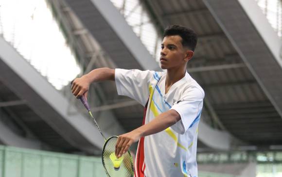 Actualmente el deportista adelanta el décimo grado, bajo la modalidad no presencial, ya que está dedicado a los entrenamientos para mantener su nivel. FOTO cortesía - Juan manuel noguera