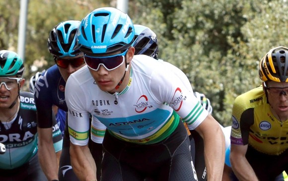 El colombiano Miguel Ángel López (Astana) tiene como objetivo este año el Tour de Francia, en el que haría su debut. FOTO EFE