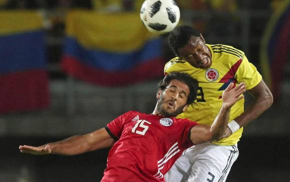 Colombia tuvo una mayor posesión del balón, pero Egipto le cerró los espacios y el juego fue más luchado que vistoso. FOTO efe 
