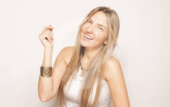 Luz Amparo Álvarez, ‘Amparito’, imitadora paisa. FOTO Mario Valencia Pineda