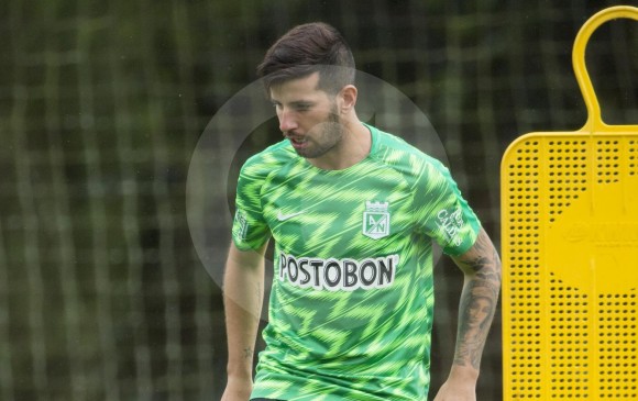 El volante uruguayo Pablo Ceppelini finalmente fue adquirido por Atlético Nacional, por tres años. FOTO edwin bustamante