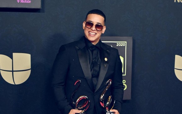 Daddy Yankee fue el más galardonado de la noche, se llevó siete premios. Foto: EFE