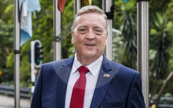 Pat Breen, ministro de Comercio de Irlanda, aseguró que embajadas serán fundamentales para un mayor nexo. FOTO Jaime Pérez
