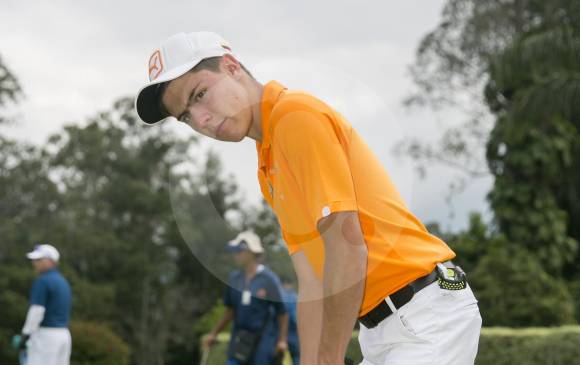 El bogotano Santiago Chamorro es el único que logró el score para estar en Selección al Suramericano. FOTO edwin bustamante