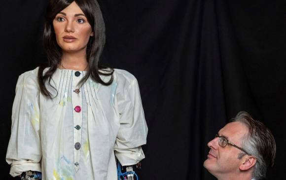 “Soy la primera robot artista del mundo” 
