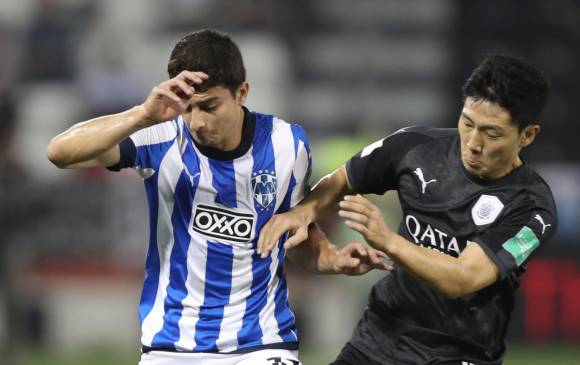 Stefan Medina y Dorlan Pabón son titulares de Monterrey. Avilés Hurtado no viajó, pues se encuentra lesionado. FOTO afp 
