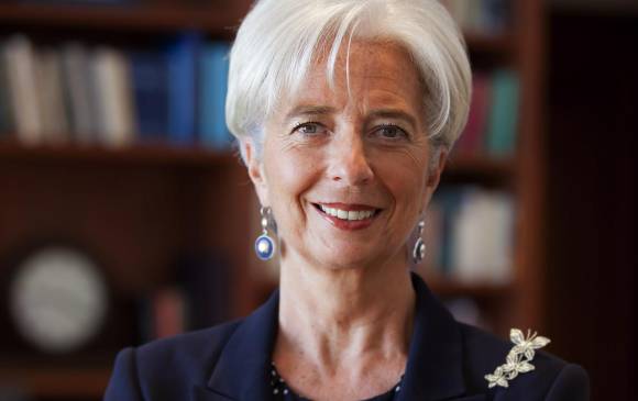 Christine Lagarde. Directora del FMI.
