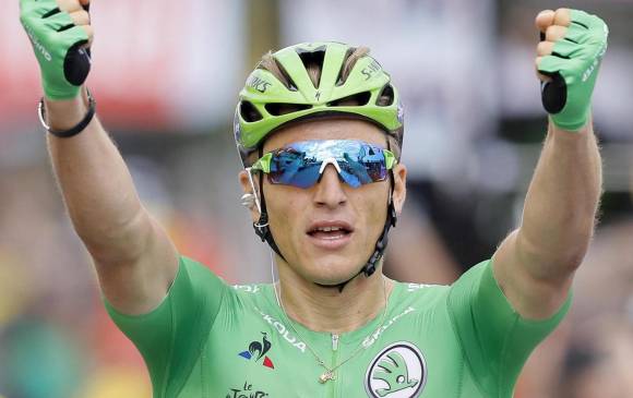 Tras su triunfo ayer, Kittel es el corredor alemán con más victorias de etapa en la historia del Tour, 13, por 12 de Erik Zabel. FOTO efe 