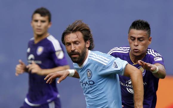 Andrea Pirlo es la estrella mejor pagada de la MLS (8 millones de dólares anuales). FOTO ap