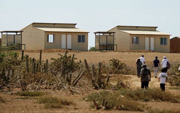 Así son las casas adaptadas al cambio climático en La Guajira