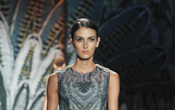 En las imágenes la pasarela más reciente de la diseñadora en Colombiamoda. Fue en 2014. FOTO PASARELA CORTESÍA INEXMODA