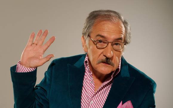 Actor colombiano Jaime Santos. FOTO: Caracol Televisión.