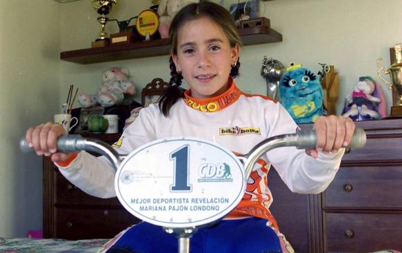 Siempre se visualizó como la número uno. Y los trofeos crecieron a la par de sus ilusiones. FOTO cortesía familia pajón londoño 