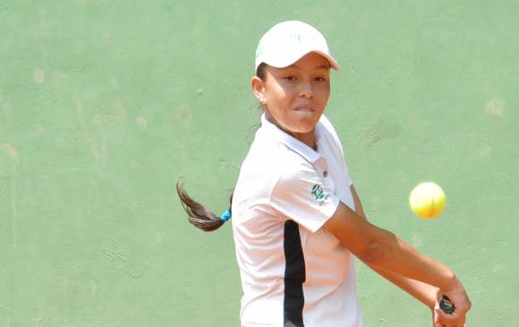 Yuliana Monroy ocupa actualmente el puesto 475 en el ranquin mundial junior. FOTO CORTESÍA