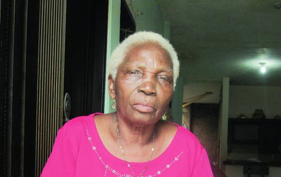 La abuela de Caterine trabajó 34 años en una finca bananera. FOTO LAURA ROSA JIMÉNEZ