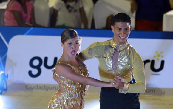 Esta fue la pareja colombiana que se proclamó campeona en Puerto Rico. FOTO ARCHIVO
