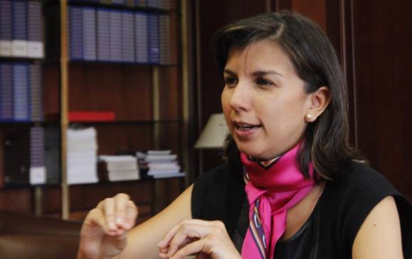 Ana Fernanda Maiguashca es codirectora del Banco de la República desde febrero de 2013. FOTO colprensa