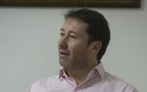 Alain Foucrier Viana preside desde enero pasado la administradora de fondos de pensiones y cesantías Colfondos, a la que se vinculó como vicepresidente desde 2010. FOTO Manuel saldarriaga