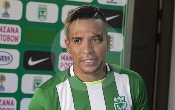 Dayro Moreno es una de las seis caras nuevas de Atlético Nacional para 2017. FOTO Jaime Pérez