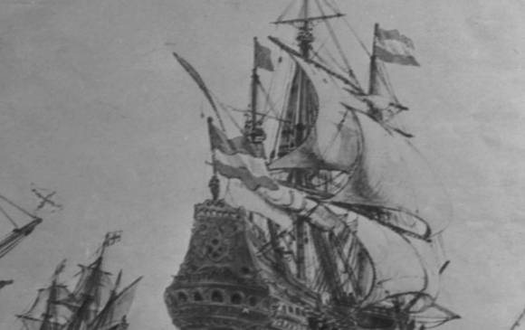 Dibujo del galeón san josé colprensa