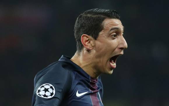 Ángel Di María, el gran gestor de la victoria del PSG sobre Barcelona. Tiene gusto especial por su pasado en R. Madrid. FOTO afp 