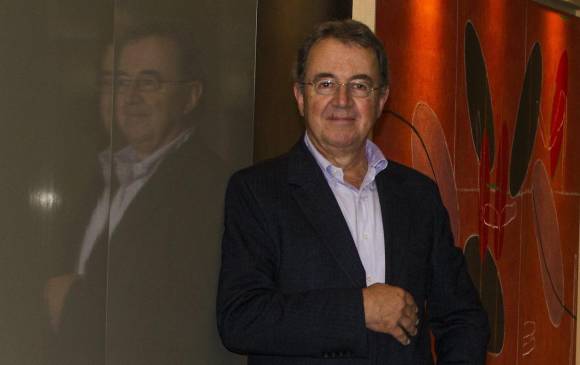 José Alberto Vélez Cadavid, presidente del Grupo Argos hasta el próximo 30 de marzo. FOTO Jaime pérez