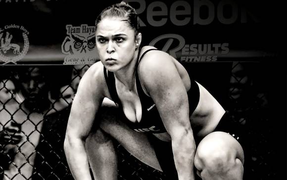 Cuando entra al cuadrilátero su mirada es tan intimidante como sus golpes. FOTO CORTESÍA