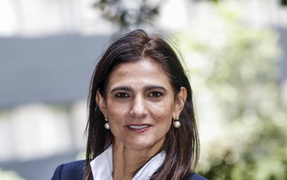 Ministra de Transporte, Ángela María Orozco. FOTO Jaime Pérez