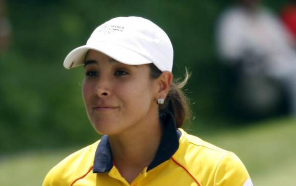 María José Uribe, golfista nacional. FOTO colprensa
